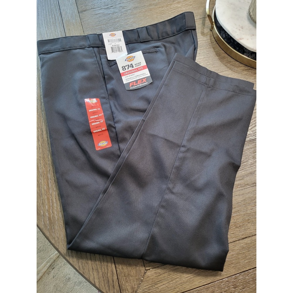 Dickies 874 Flex Pants Men 44x32 Original Fit Work Uniform Straight Leg A57